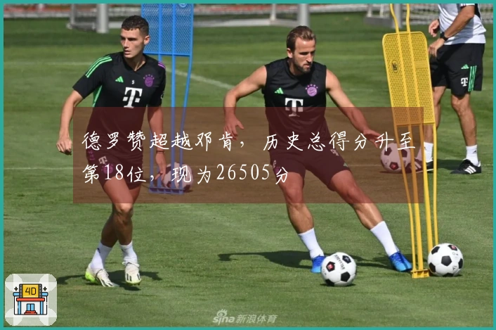 德罗赞超越邓肯，历史总得分升至第18位，现为26505分