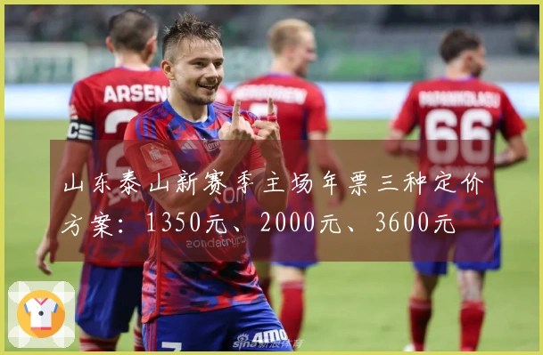 山东泰山新赛季主场年票三种定价方案：1350元、2000元、3600元