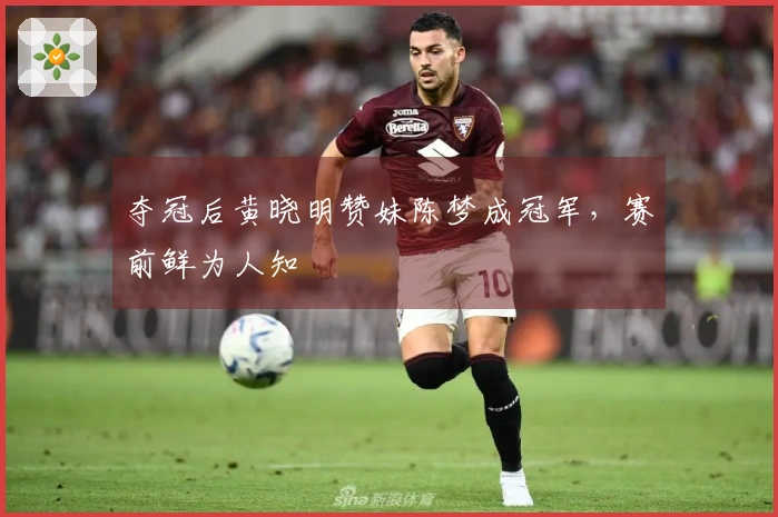 夺冠后黄晓明赞妹陈梦成冠军，赛前鲜为人知